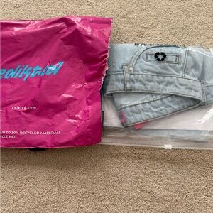 Edikted Blue Casual Jeans